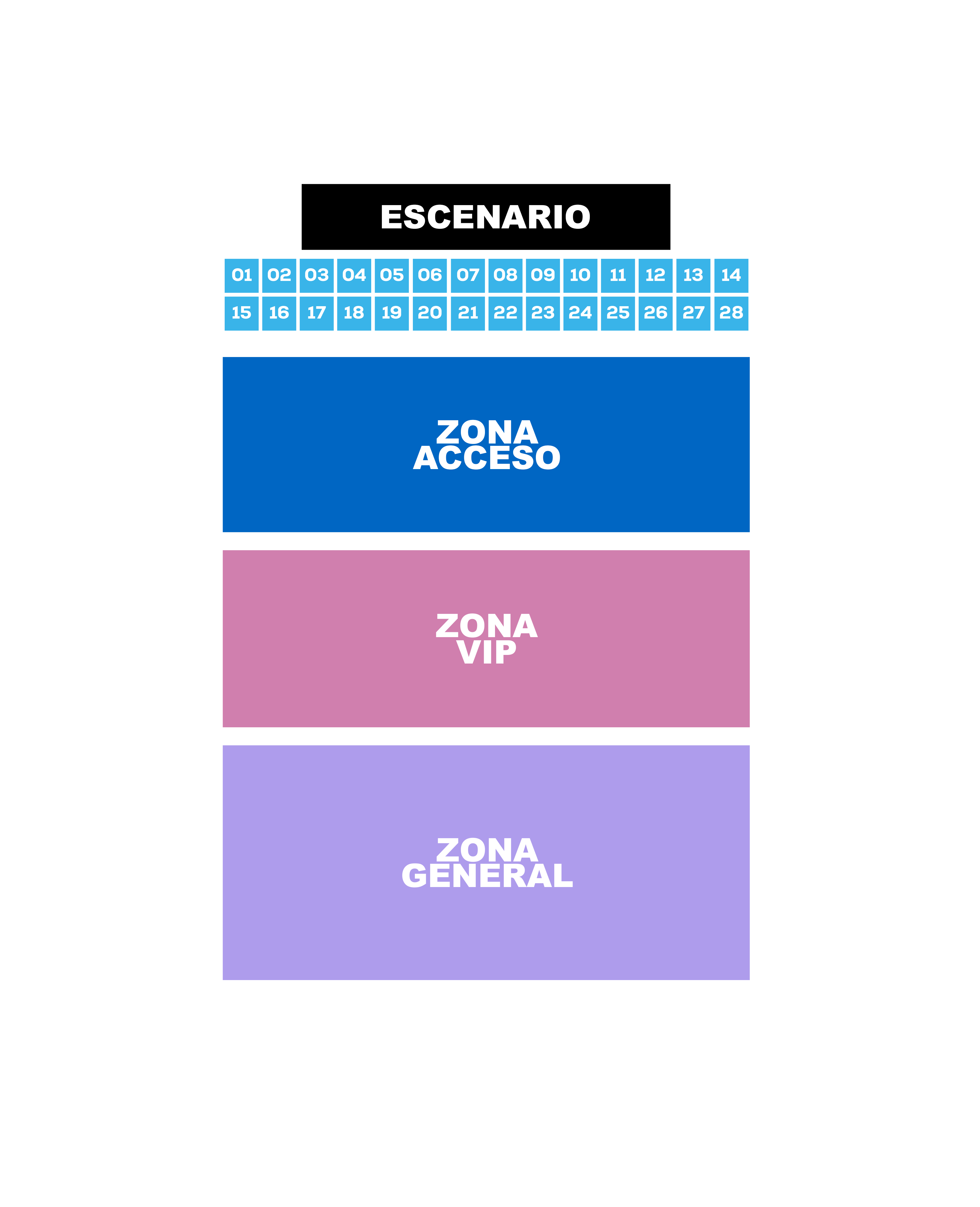 Ubicación de las zonas de Acceso al Corazón 4 en Tarapoto