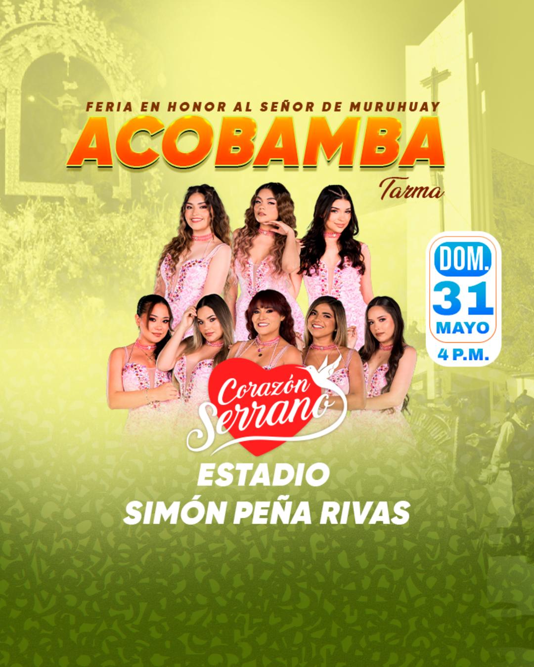 Corazón Serrano en Acobamba