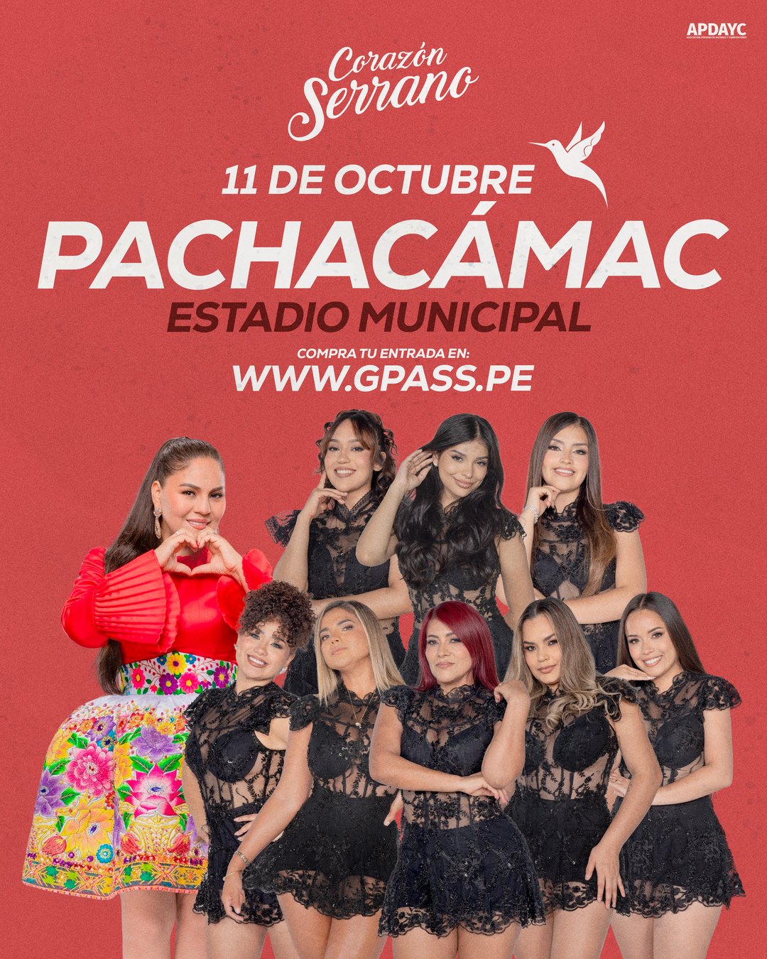 Corazón Serrano en Pachacámac
