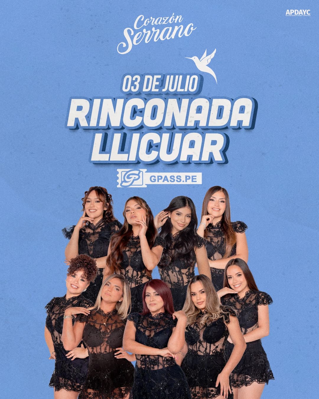 Corazón Serrano en Rinconada Llicuar