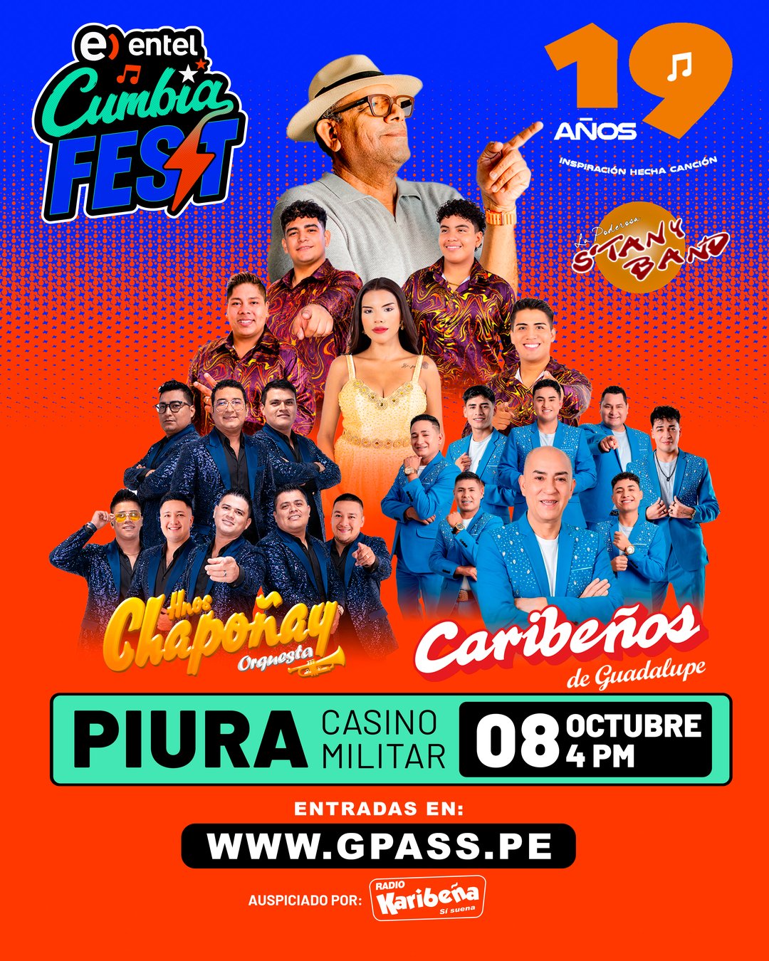 Entel Cumbia Fest en Piura